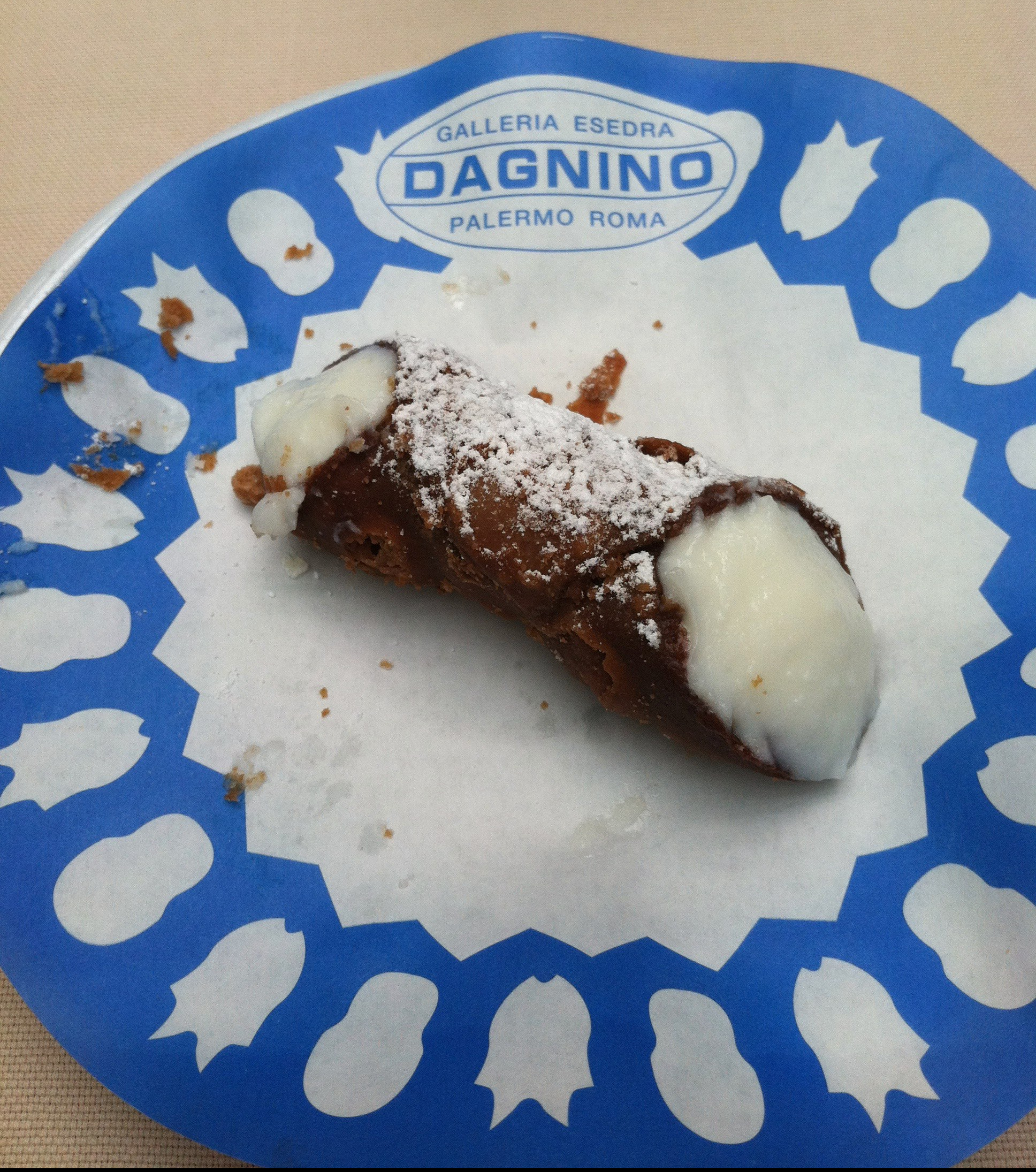 Cannoli from Dagnino Bakery